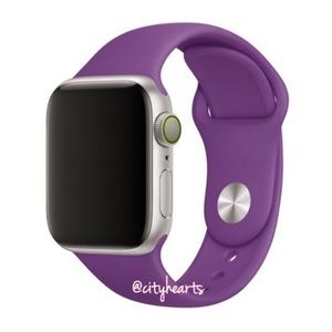 NEW Eggplant Purple Apple Watch Sport Band